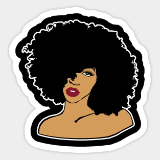 Black Woman, African American, Black Lives Matter, Black History Sticker